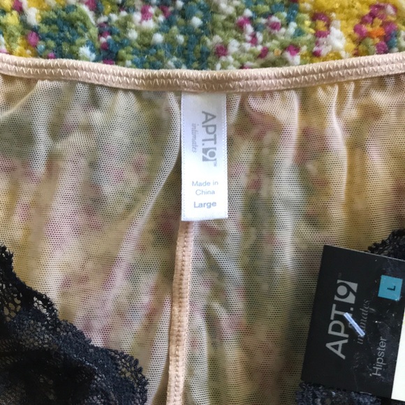 Apt 9 Nude and Lace Panties - Picture 3 of 4